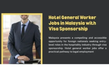 Hotel General Worker Jobs in Malaysia