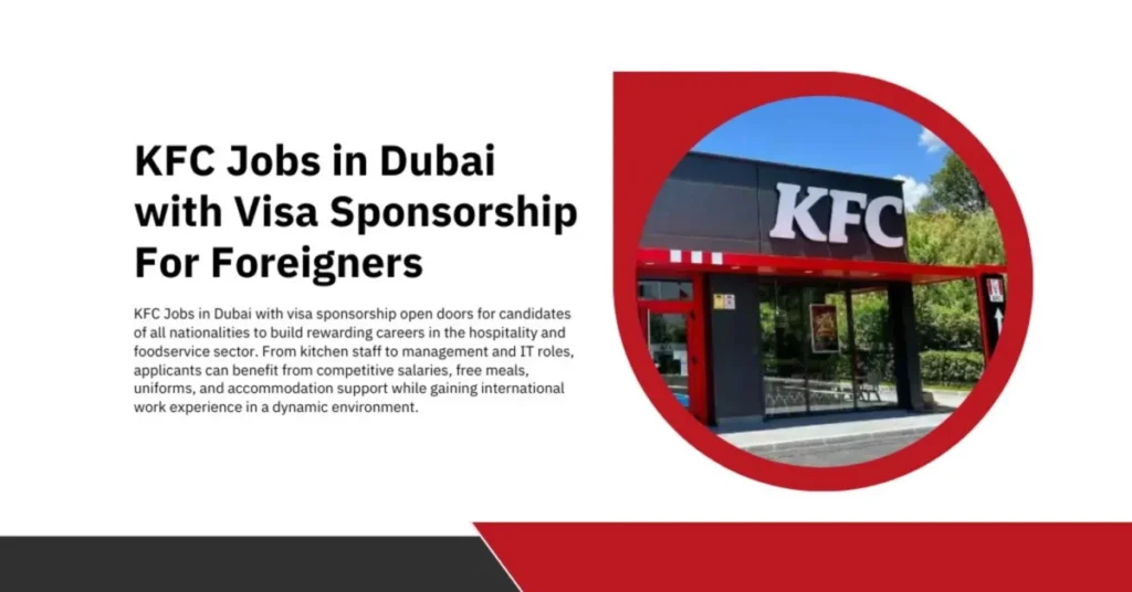 KFC Jobs in Dubai