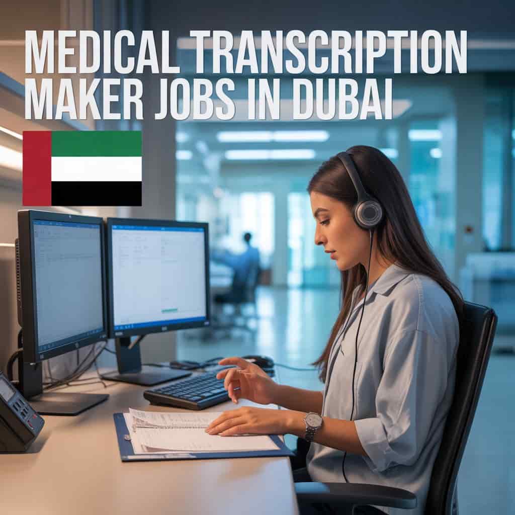 Medical Transcription Maker Jobs in Dubai