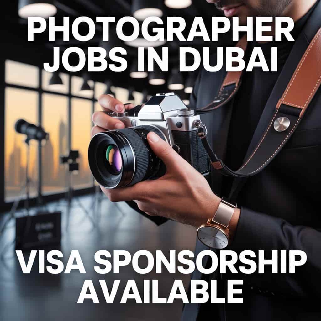 Photographer Jobs in Dubai