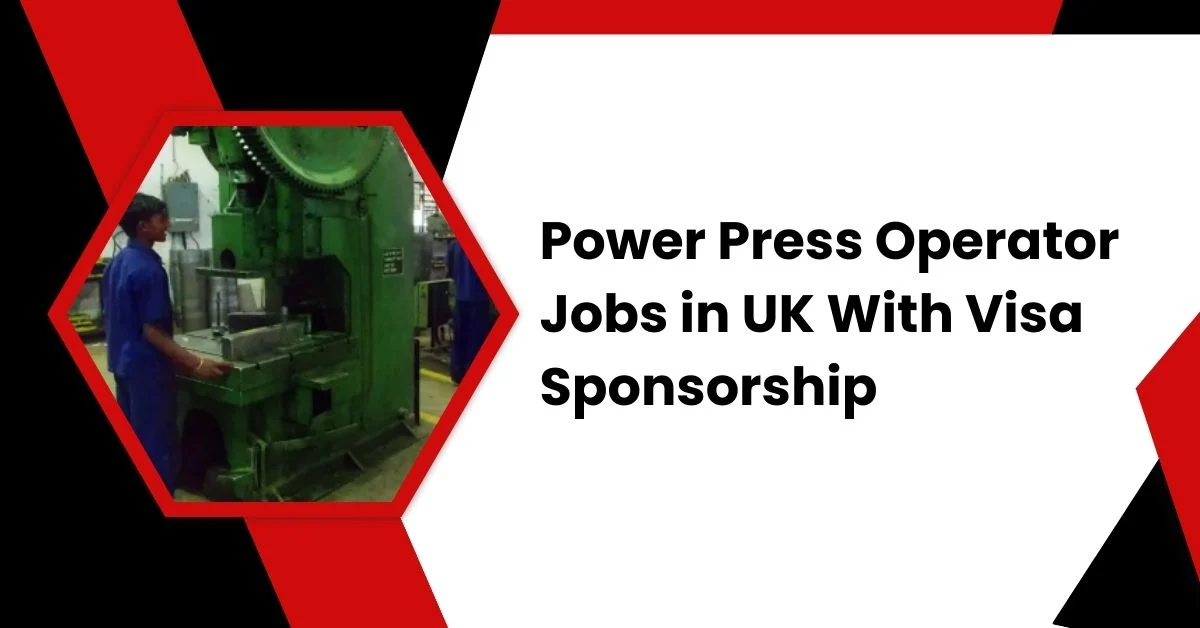 Power Press Operator Jobs in UK