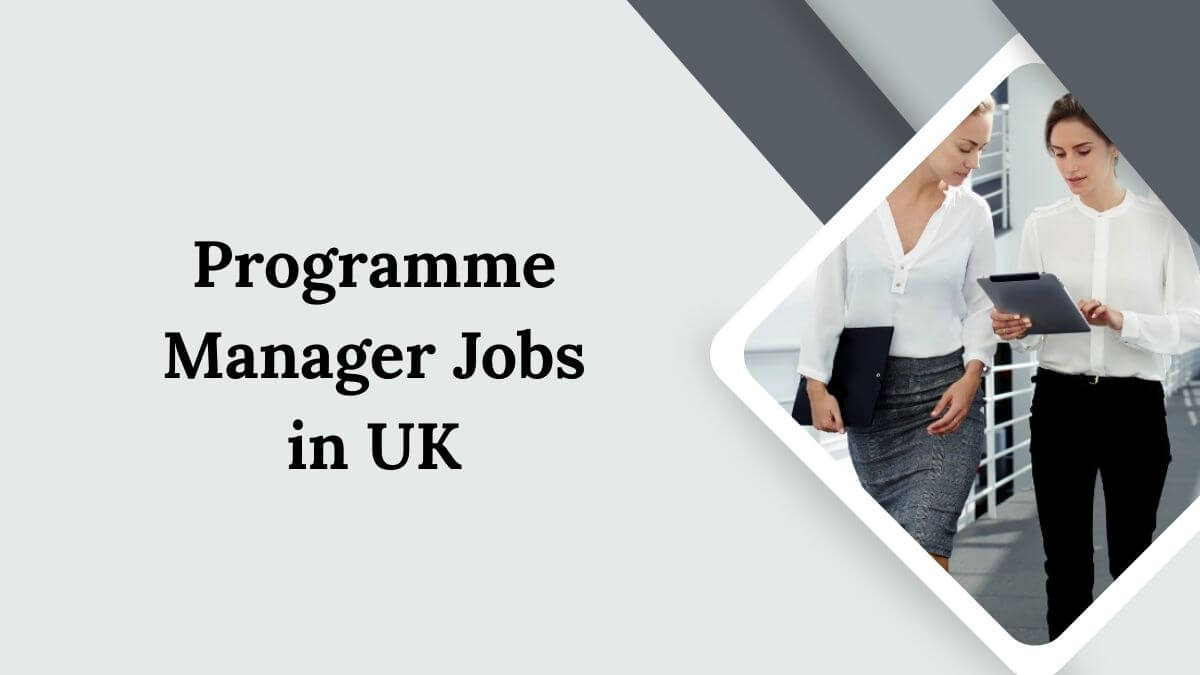Programme Manager Jobs in UK