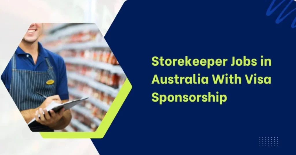 Storekeeper Jobs in Australia