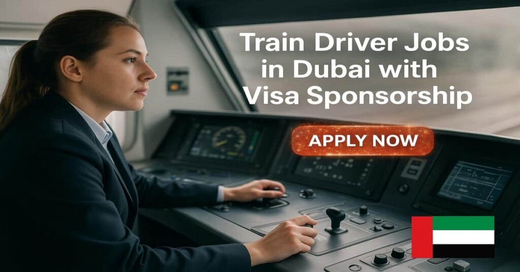 Train Driver Jobs in Dubai with Visa Sponsorship