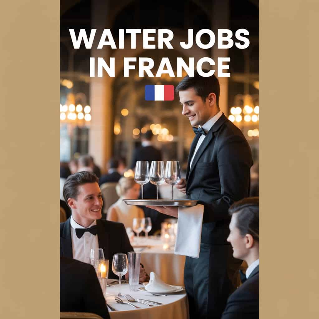 Waiter Jobs in France