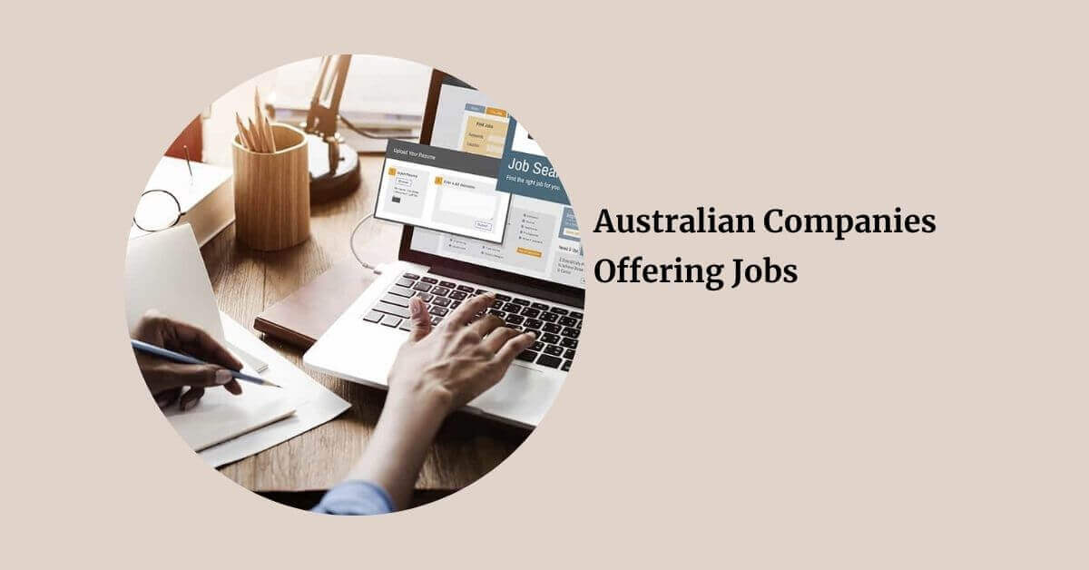 Australian Companies Offering Jobs