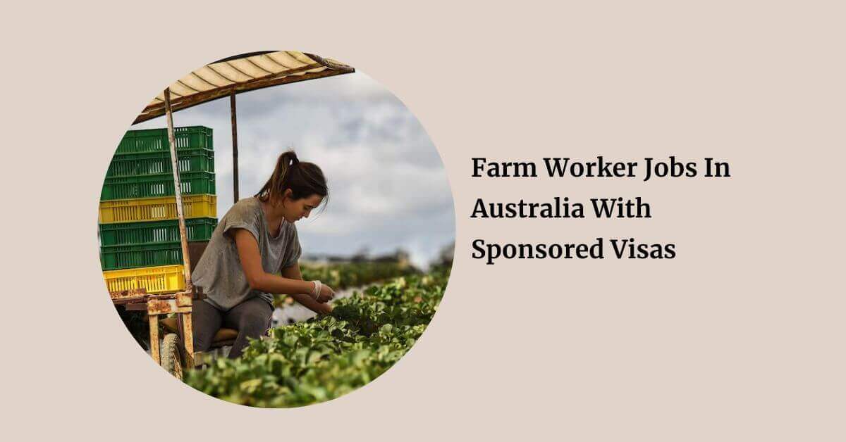 Farm Worker Jobs In Australia With Sponsored Visas