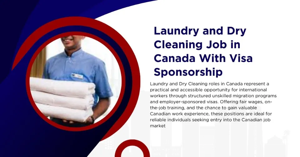 Laundry and Dry Cleaning Job in Canada