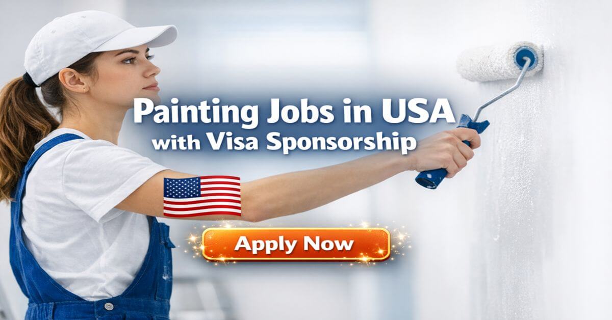 Painting Jobs in USA with Visa Sponsorship