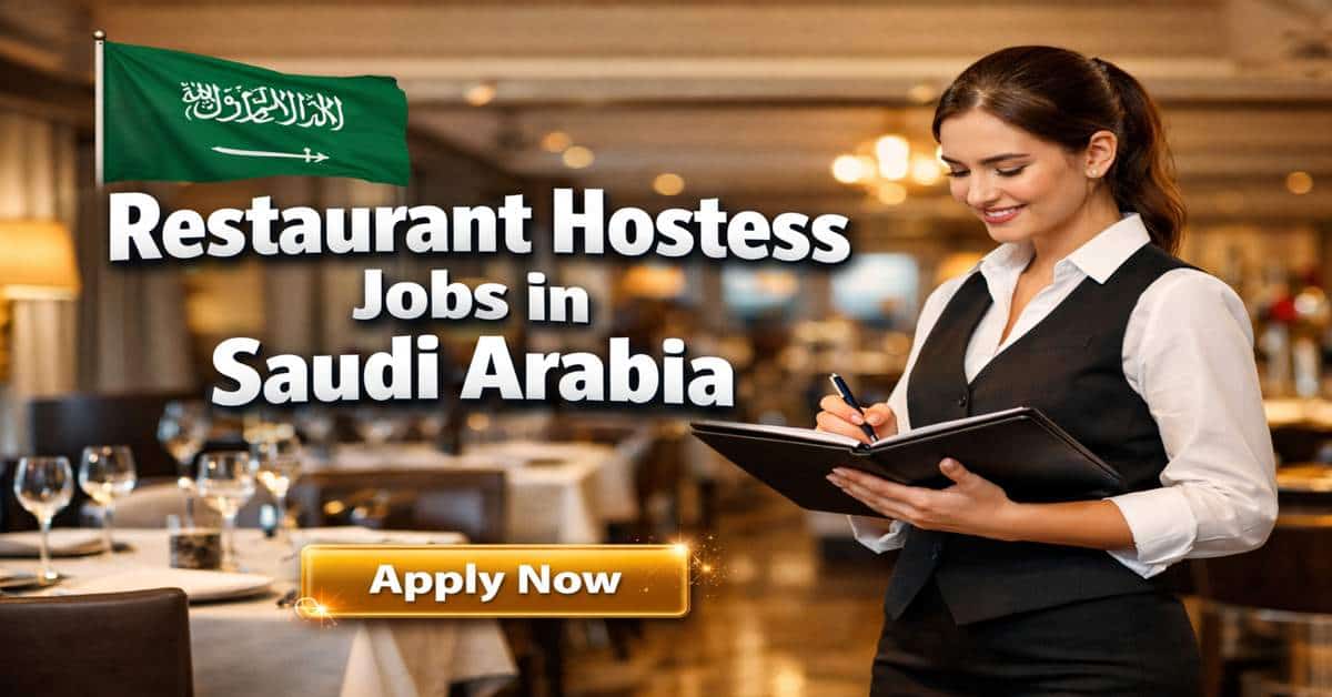 Restaurant Hostess Jobs in Saudi Arabia