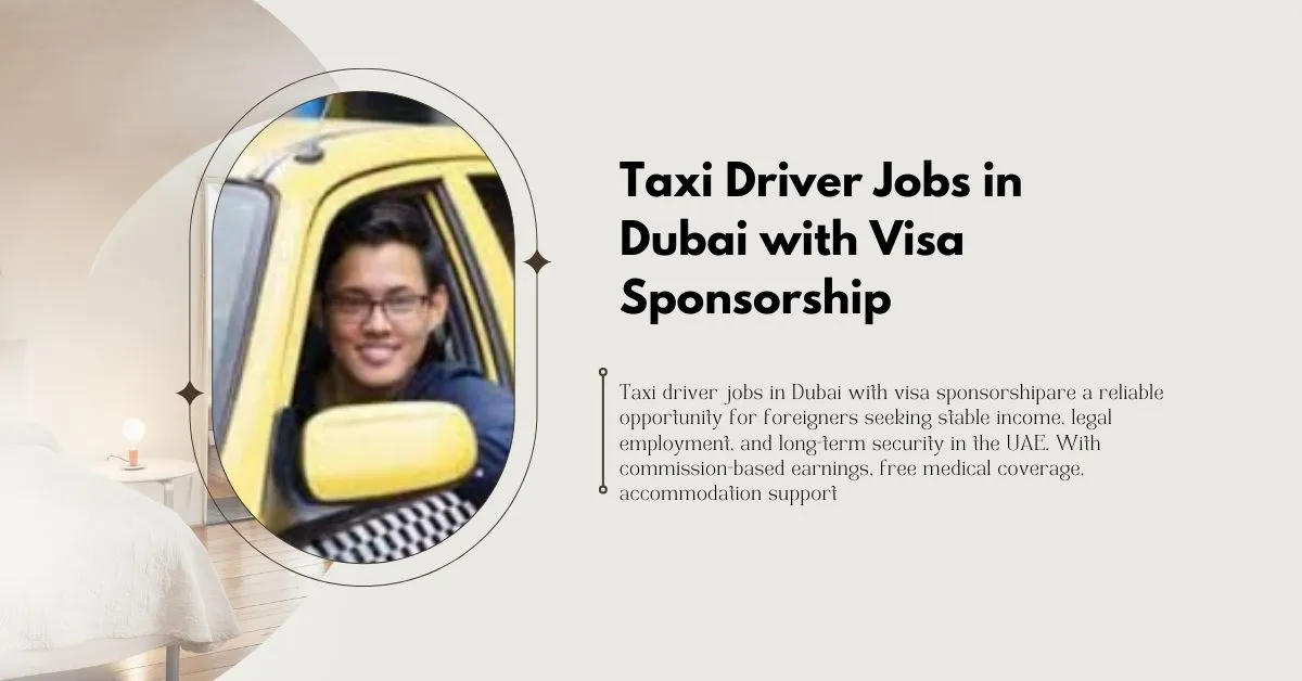 Taxi Driver Jobs in Dubai