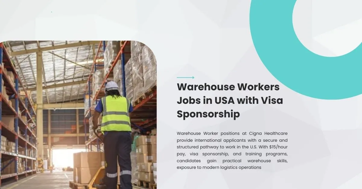 Warehouse Workers Jobs in USA