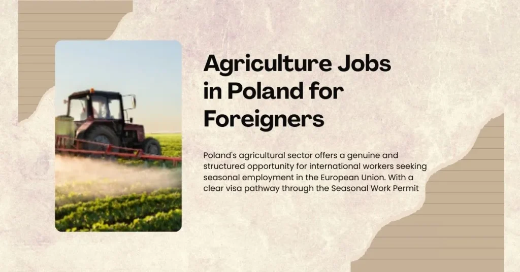 Agriculture Jobs in Poland