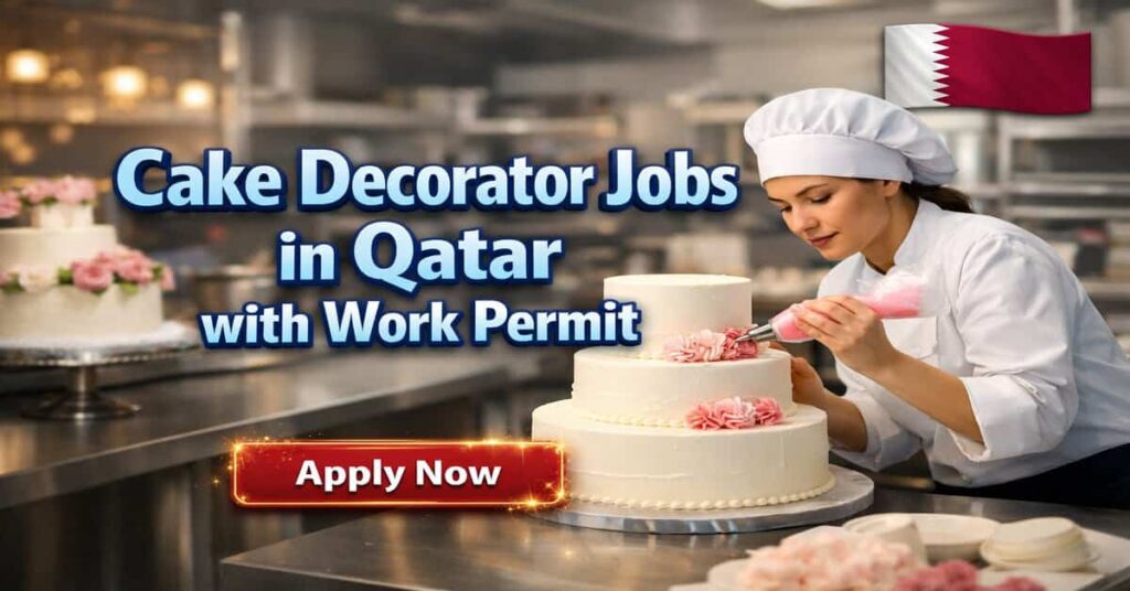 Cake Decorator Jobs in Qatar with Work Permit