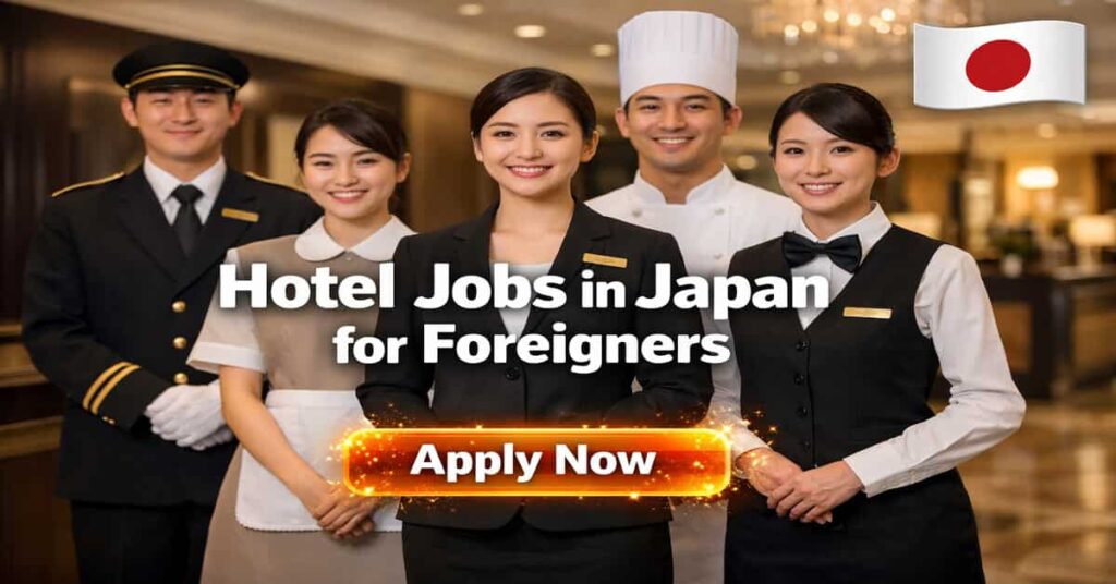 Hotel Jobs in Japan for Foreigners