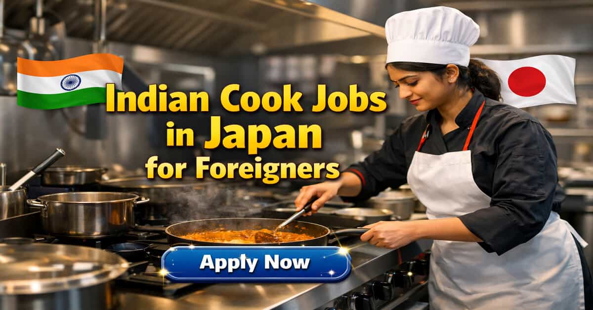 Indian Cook Jobs in Japan for Foreigners