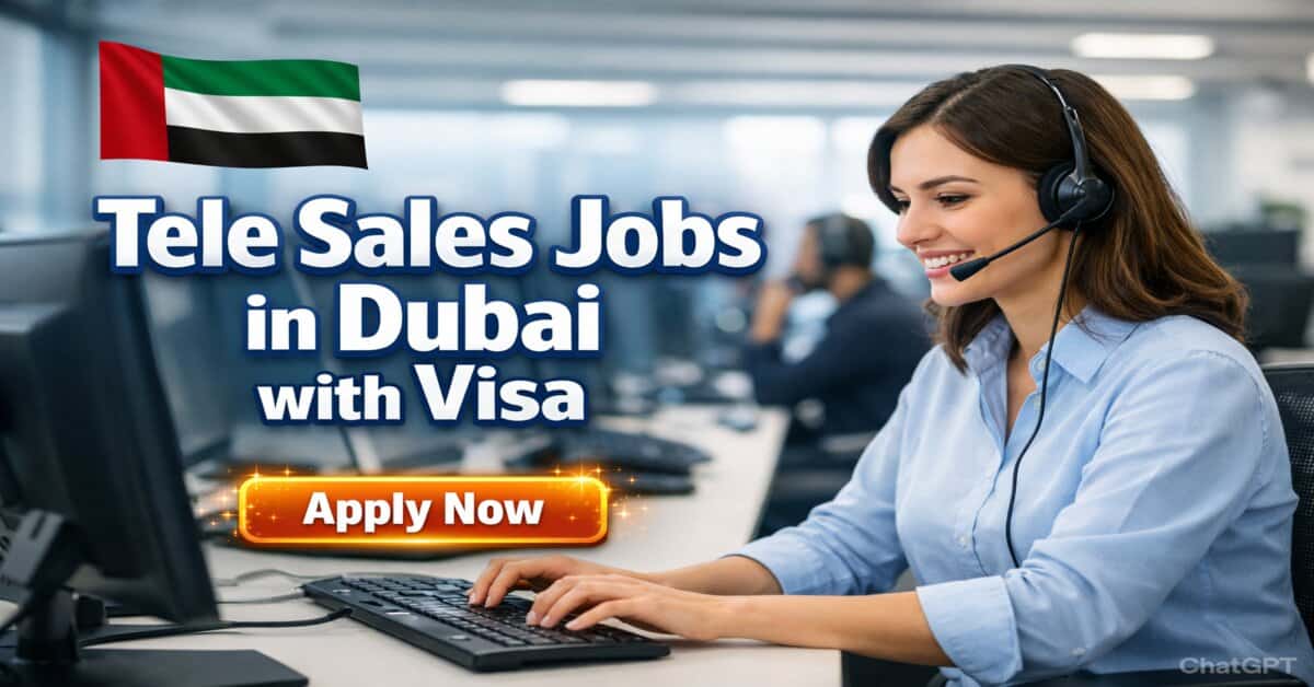 Tele Sales Jobs in Dubai with Visa