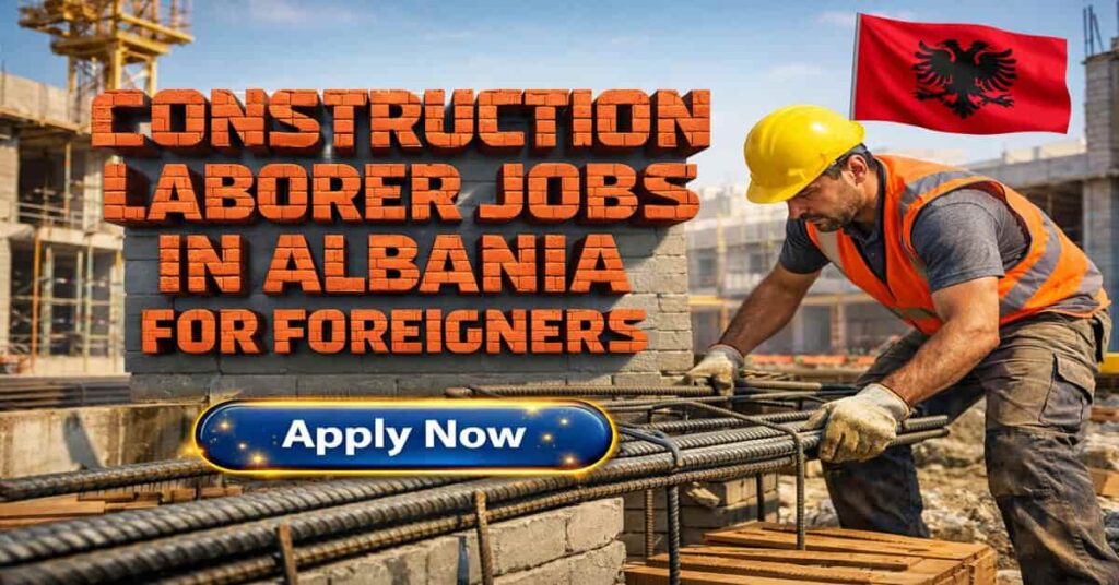 Construction Laborer Jobs in Albania for Foreigners
