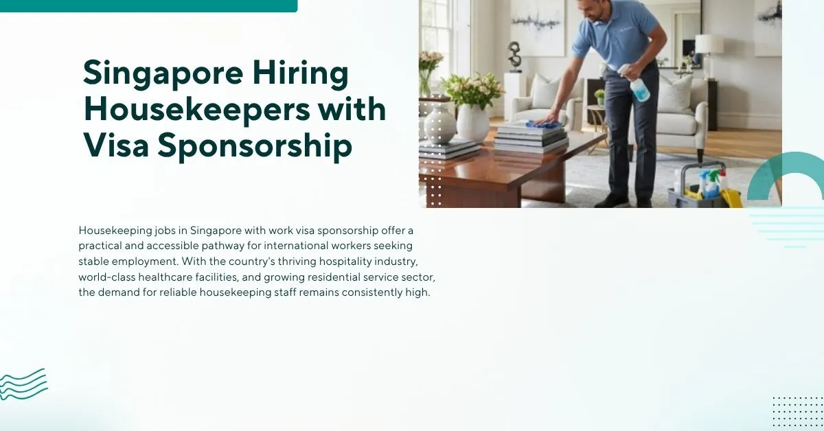 Singapore Hiring Housekeepers