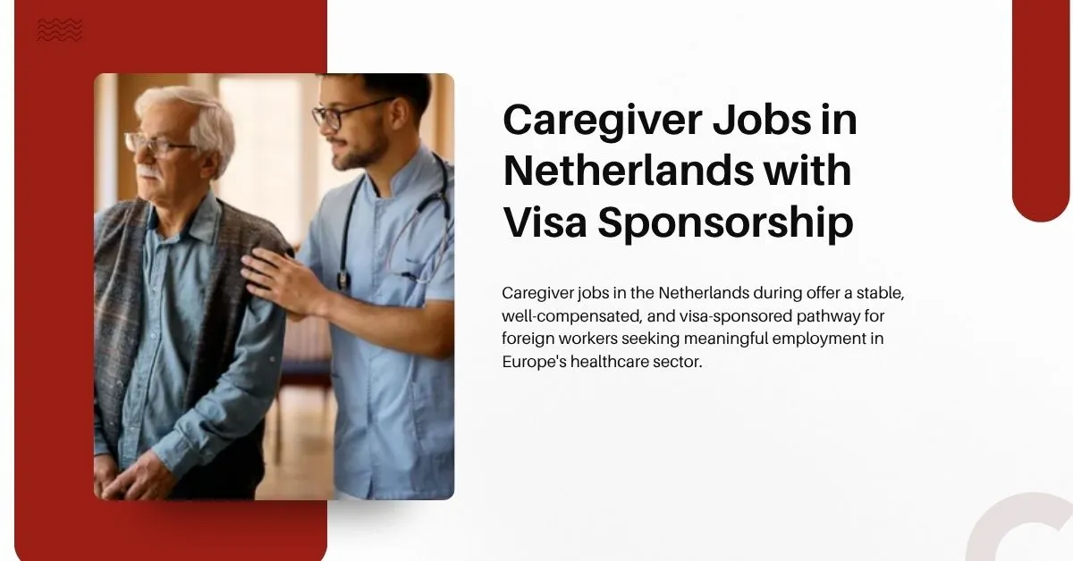 Caregiver Jobs in Netherlands