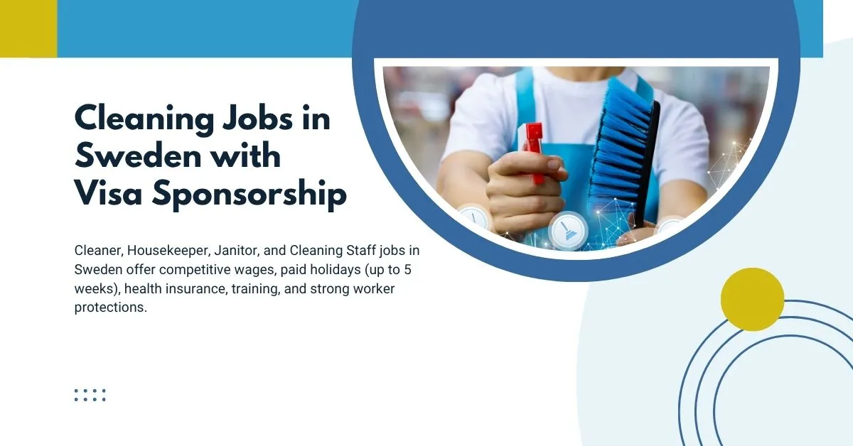 Cleaning Jobs in Sweden