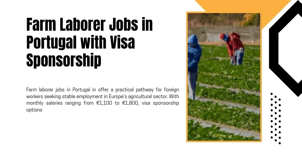 Farm Laborer Jobs in Portugal