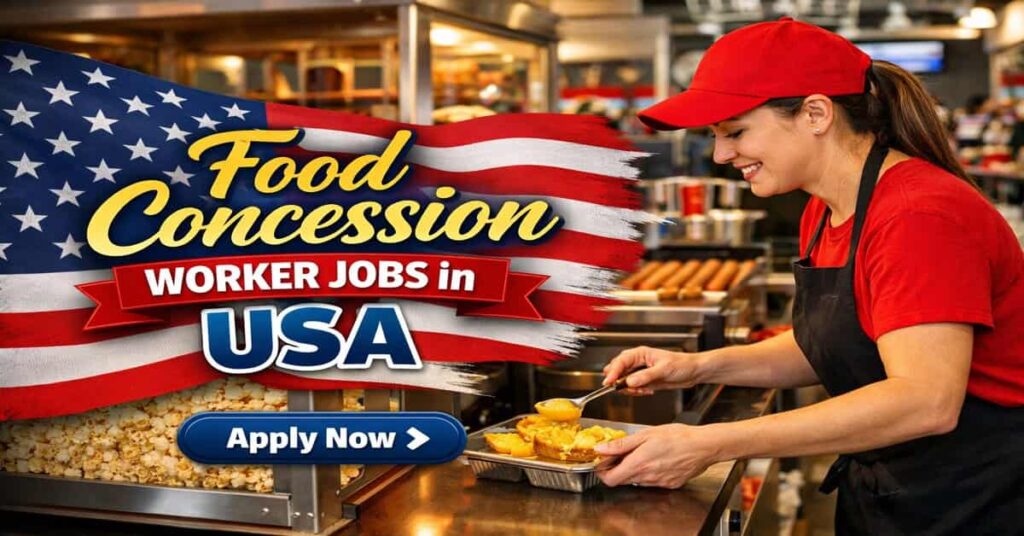 Food Concession Worker Jobs in USA