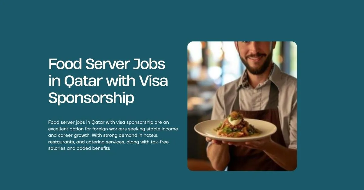 Food Server Jobs in Qatar