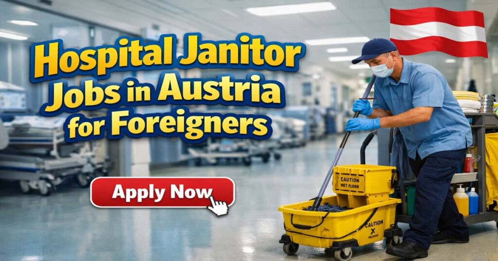 Hospital Janitor Jobs in Austria for Foreigners