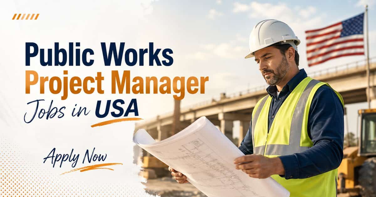 Public Works Project Manager Jobs in USA