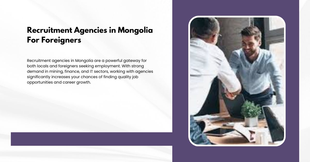 Recruitment Agencies in Mongolia