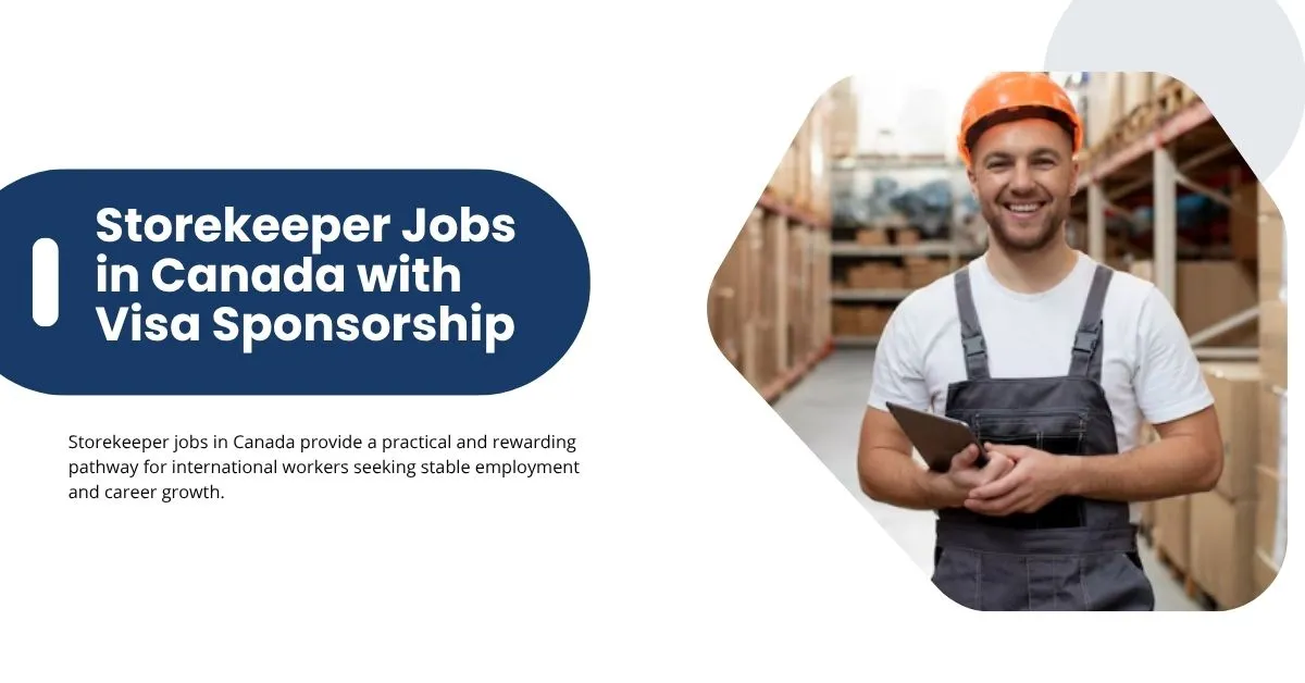 Storekeeper Jobs in Canada