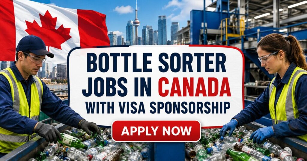 Bottle Sorter Jobs in Canada with Visa Sponsorship