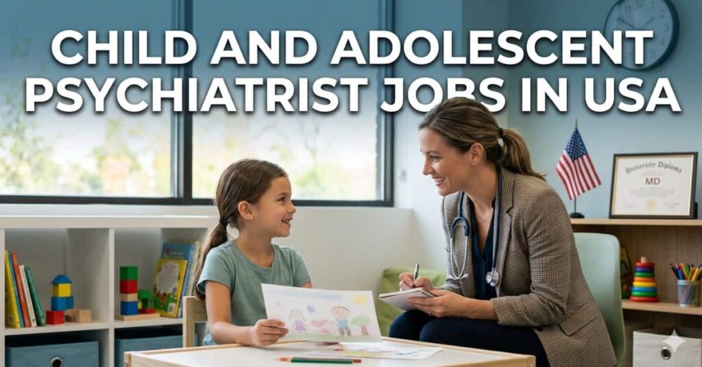 Child And Adolescent Psychiatrist Jobs in USA
