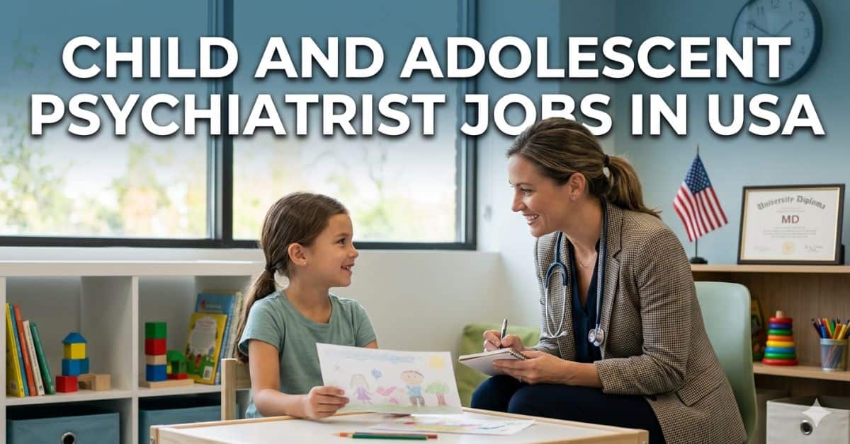 Child And Adolescent Psychiatrist Jobs in USA