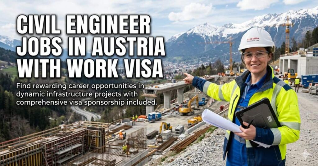 Civil Engineer Jobs in Austria with Work Visa