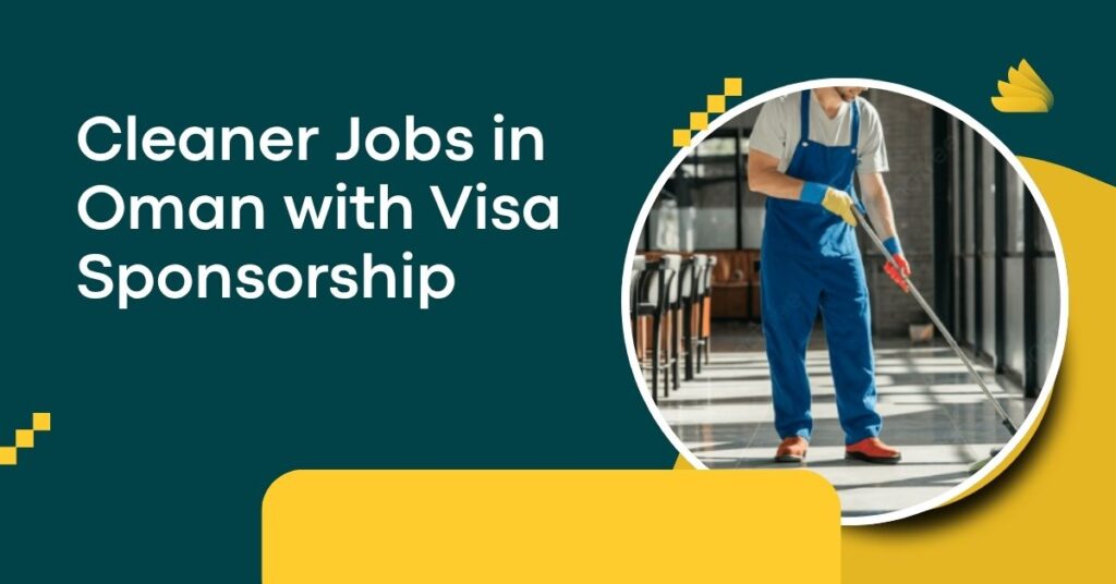 Cleaner Jobs in Oman
