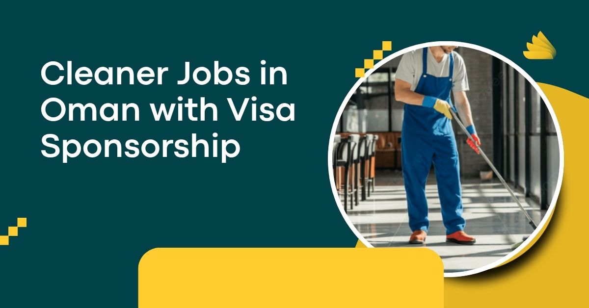 Cleaner Jobs in Oman