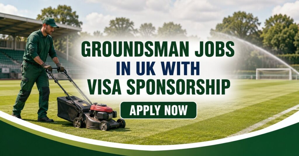 Groundsman Jobs in UK with Visa Sponsorship