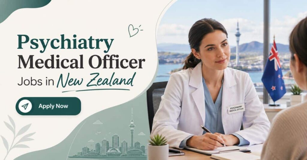 Psychiatry Medical Officer Jobs in New Zealand