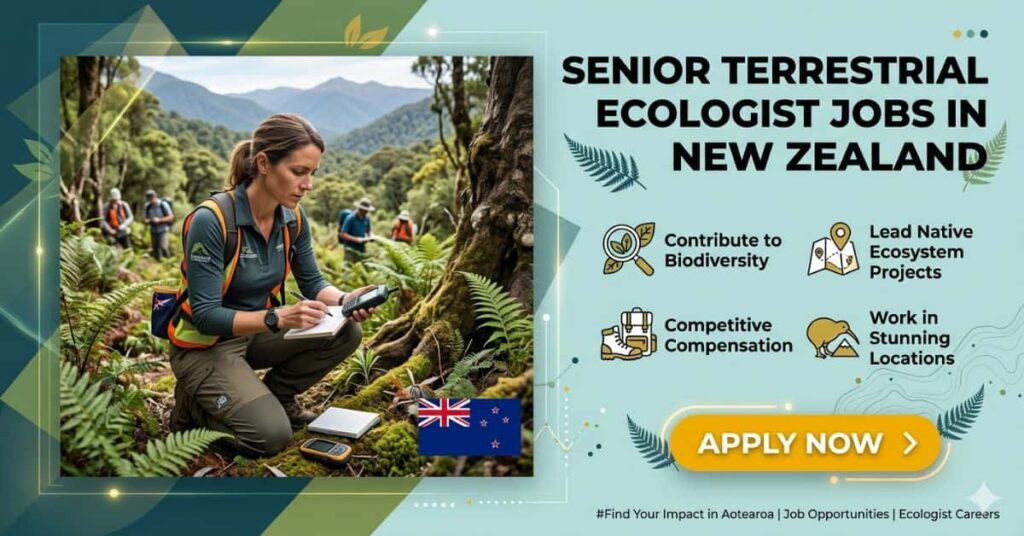Senior Terrestrial Ecologist Jobs in New Zealand
