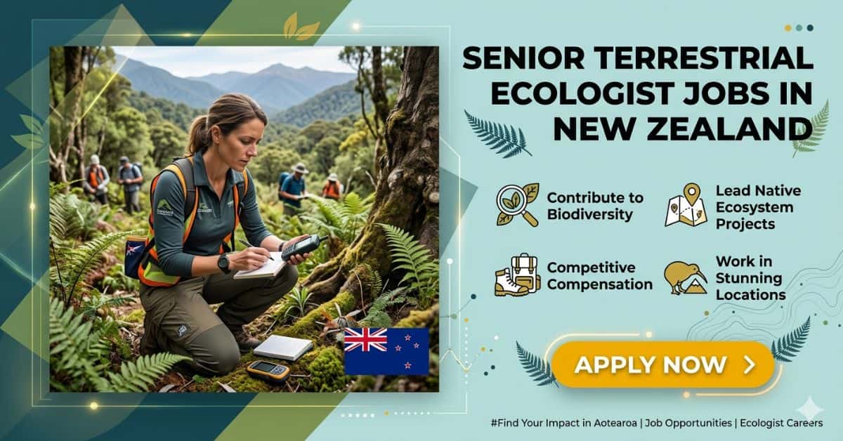 Senior Terrestrial Ecologist Jobs in New Zealand