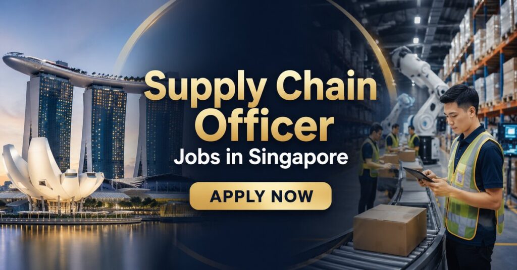 Supply Chain Officer Jobs in Singapore at Marina Bay Sands