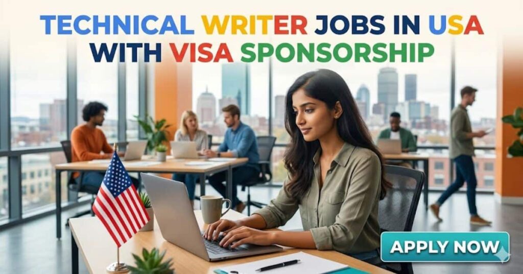 Technical Writer Jobs in USA with Visa Sponsorship