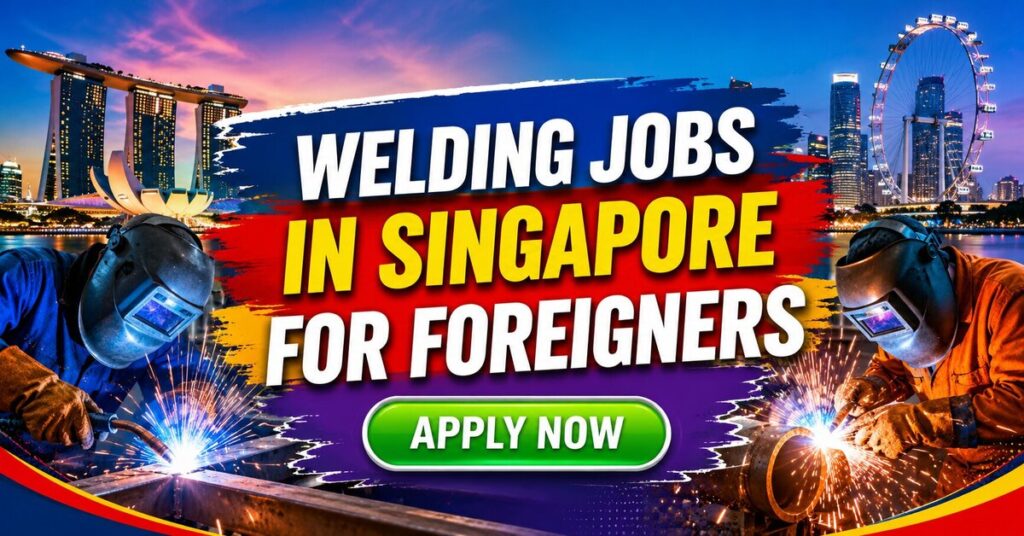 Welding Jobs in Singapore For Foreigners