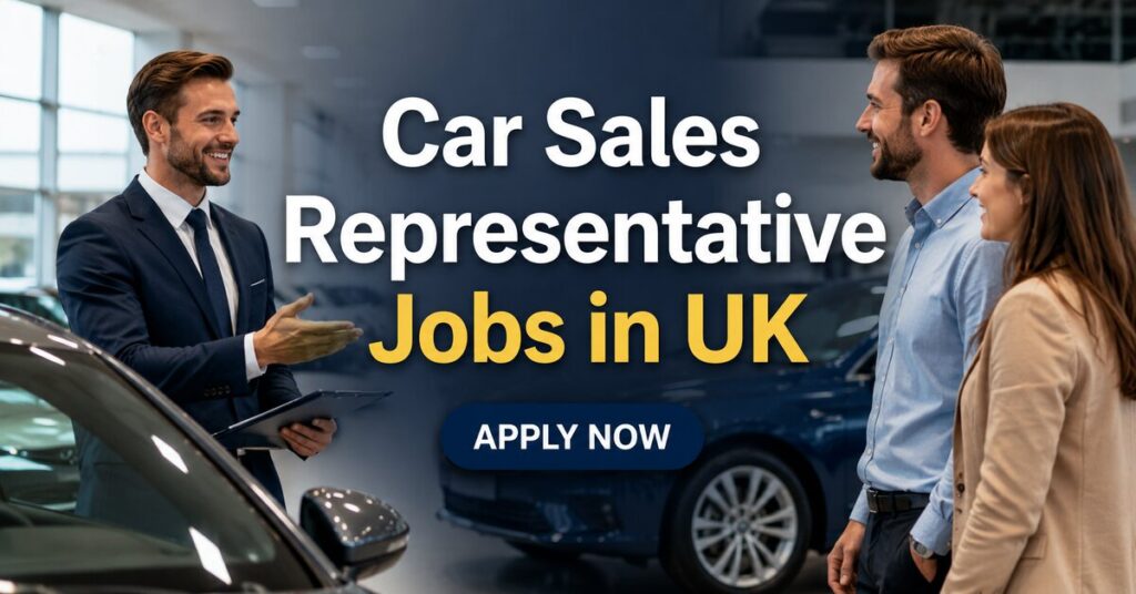 Car Sales Representative Jobs in UK