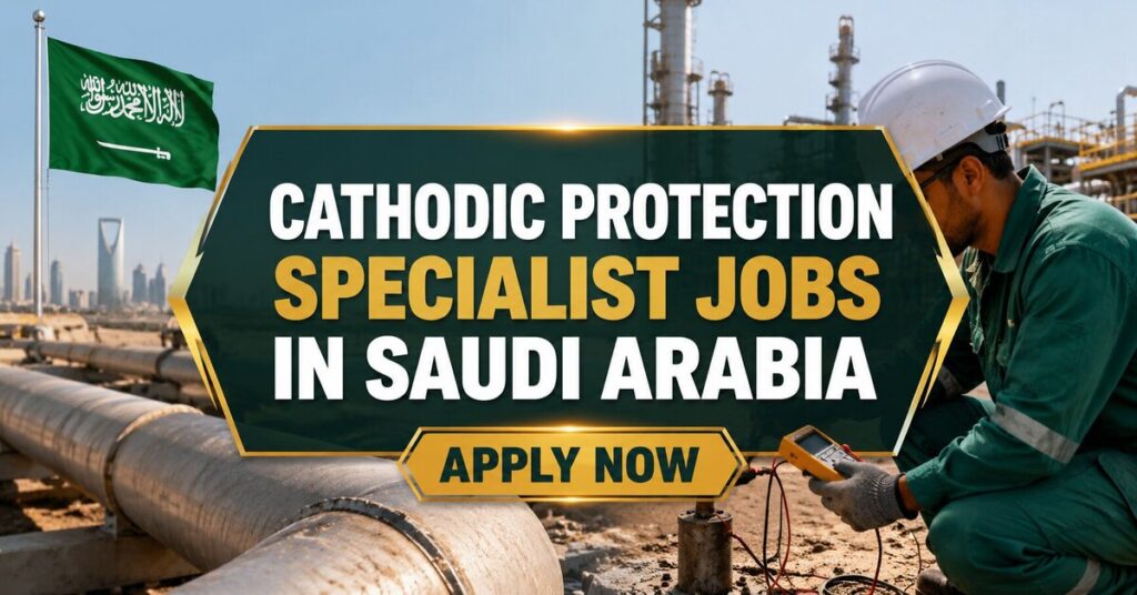 Cathodic Protection Specialist Jobs in Saudi Arabia