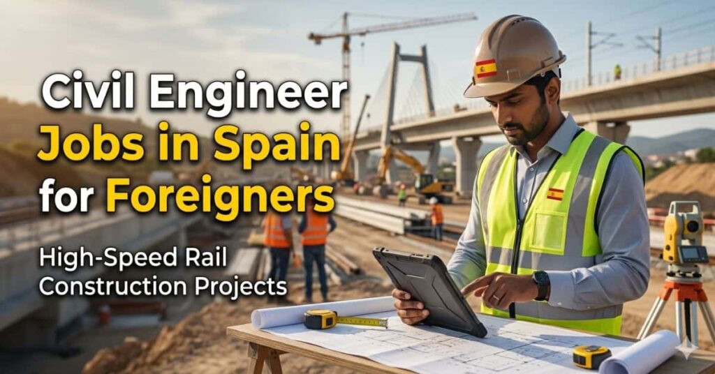 Civil Engineer Jobs in Spain for Foreigners