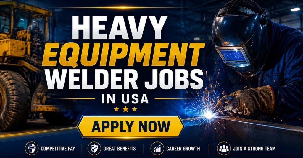 Heavy Equipment Welder Jobs in USA