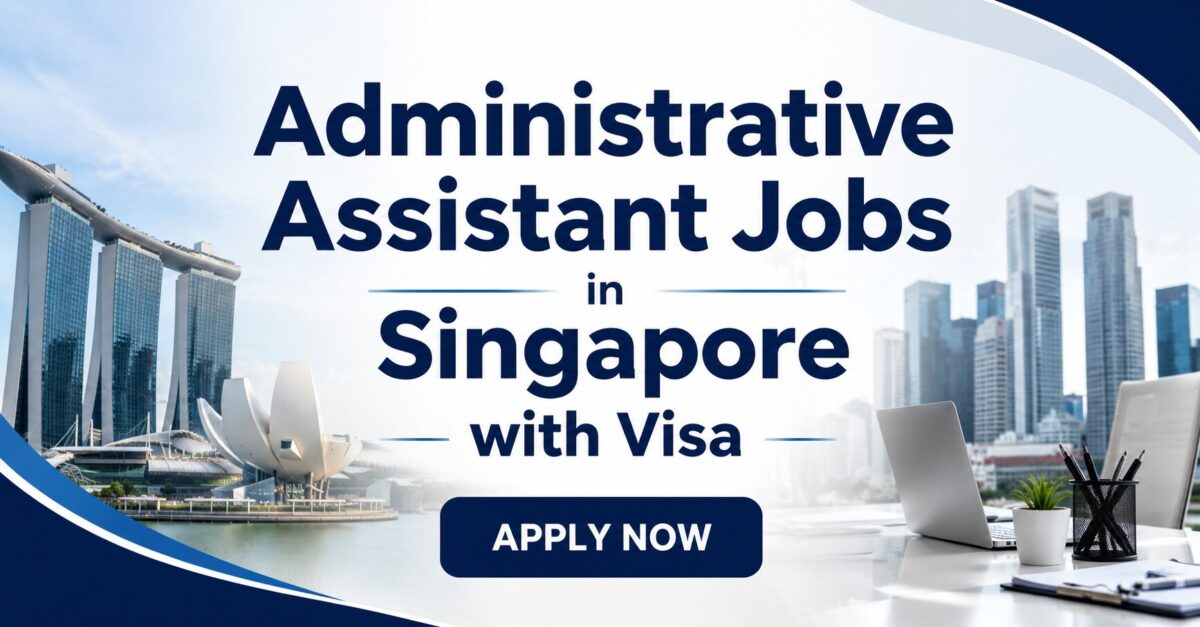 Administrative Assistant Jobs in Singapore with Visa